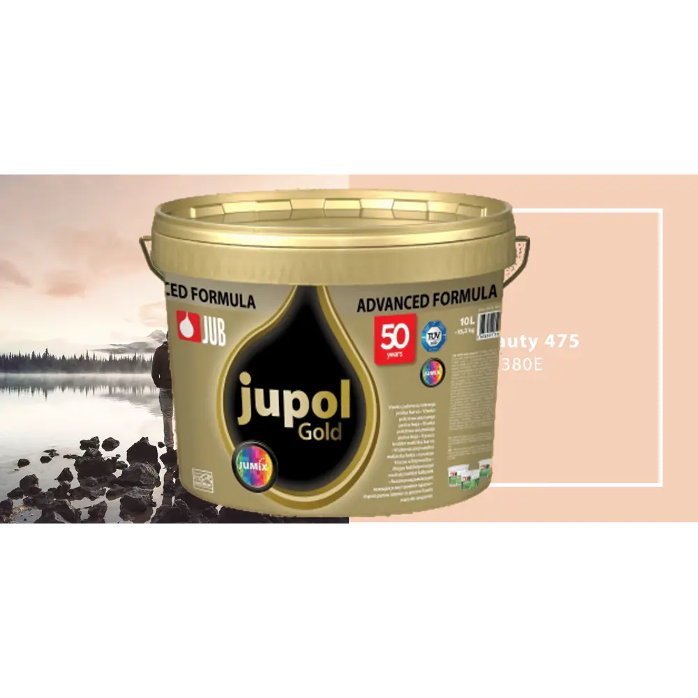 Фото Краска для внутренних покрытий JUB 1009812-380E JUPOL GOLD цвет оранжевый 10 л Фото Краска для внутренних покрытий JUB 1009812-380E JUPOL GOLD цвет оранжевый 10 л