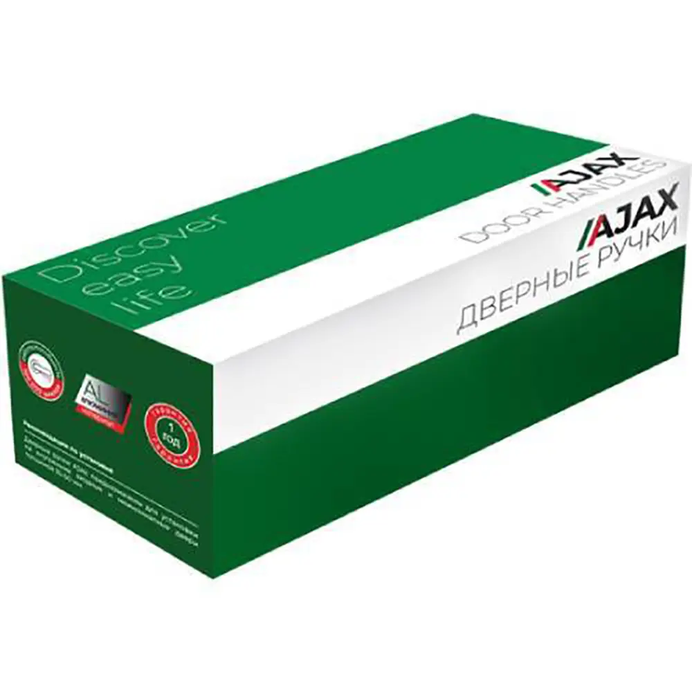 Фото 3 Ручка дверная на розетке Ajax FUSION JR SN/CP-3 матовый никель-хром Фото 3 Ручка дверная на розетке Ajax FUSION JR SN/CP-3 матовый никель-хром