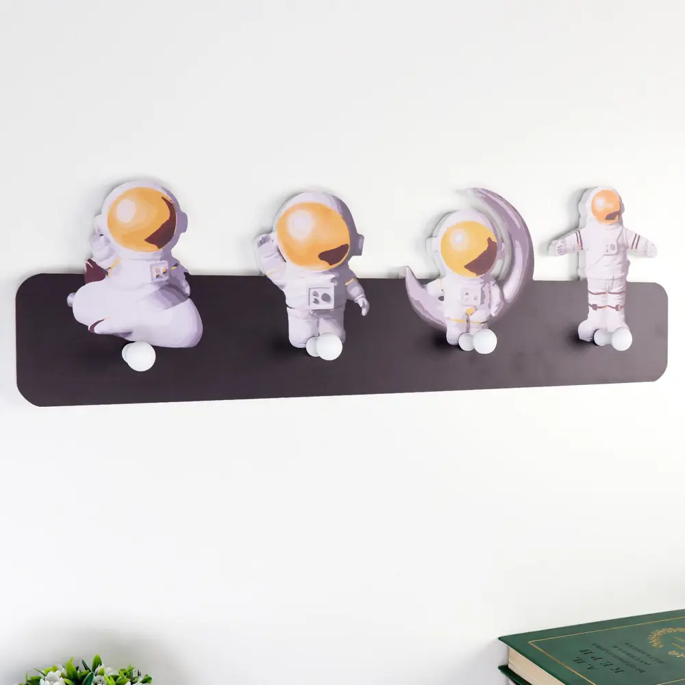 Фото 2 Ключница открытая Simaland 5053092 "Космонавты" 15x50x4.5 см Фото 2 Ключница открытая Simaland 5053092 "Космонавты" 15x50x4.5 см