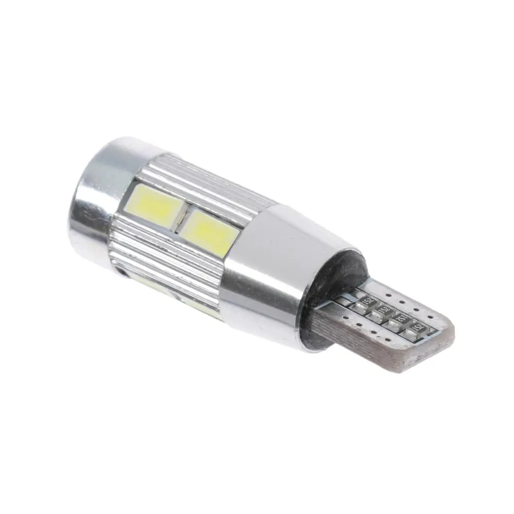 Фото 2 Автолампа светодиодная Cartage T10 12 В 10 SMD линза Фото 2 Автолампа светодиодная Cartage T10 12 В 10 SMD линза