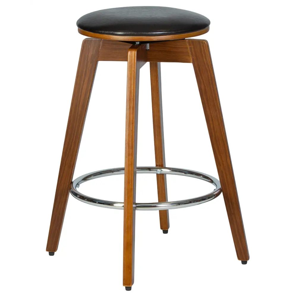 Фото Табурет Dobrin Tom'66 40x66x40 см цвет черный Фото Табурет Dobrin Tom'66 40x66x40 см цвет черный