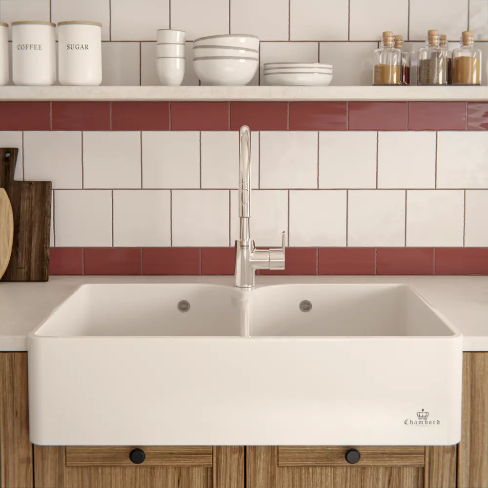 Фото 9 Смеситель для кухни GROHE Feel выдвижной, цвет хром Фото 9 Смеситель для кухни GROHE Feel выдвижной, цвет хром