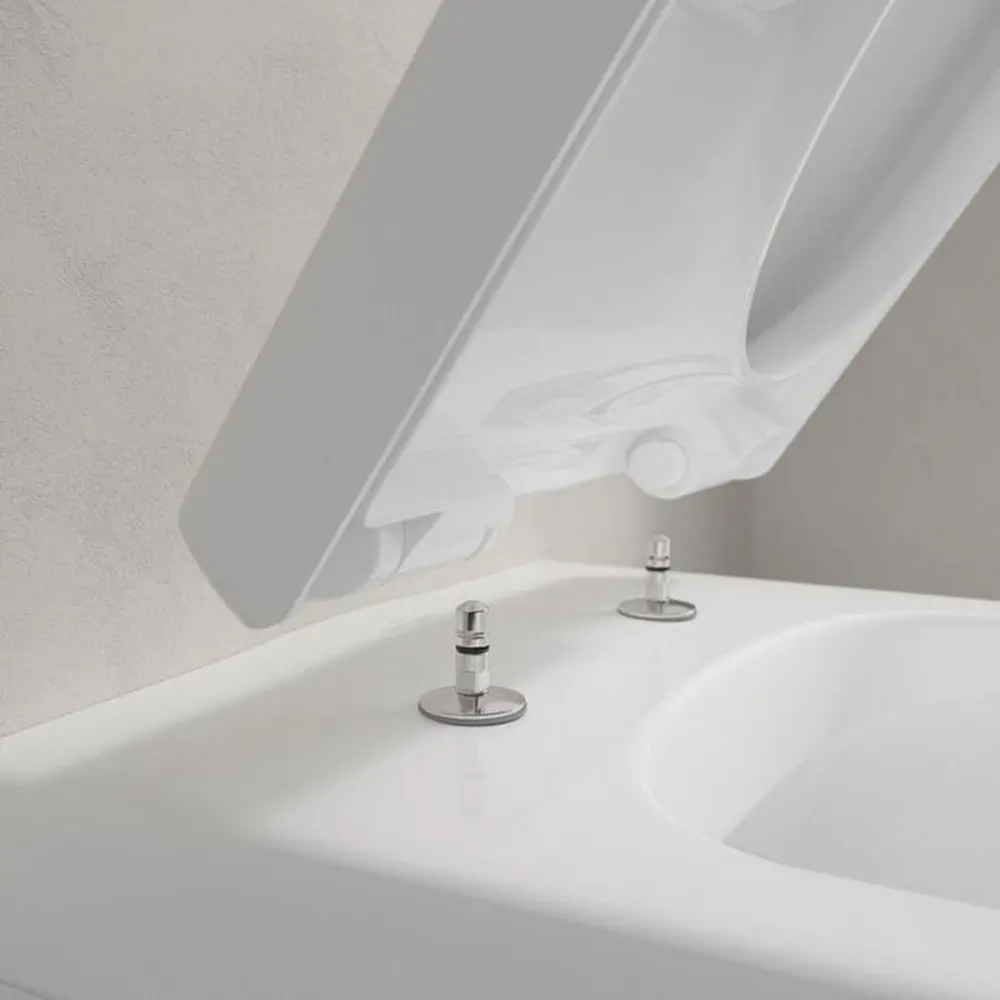 Фото 13 Унитаз подвесной Villeroy & boch 00188523 безободковый с сиденьем микролифт Фото 13 Унитаз подвесной Villeroy & boch 00188523 безободковый с сиденьем микролифт