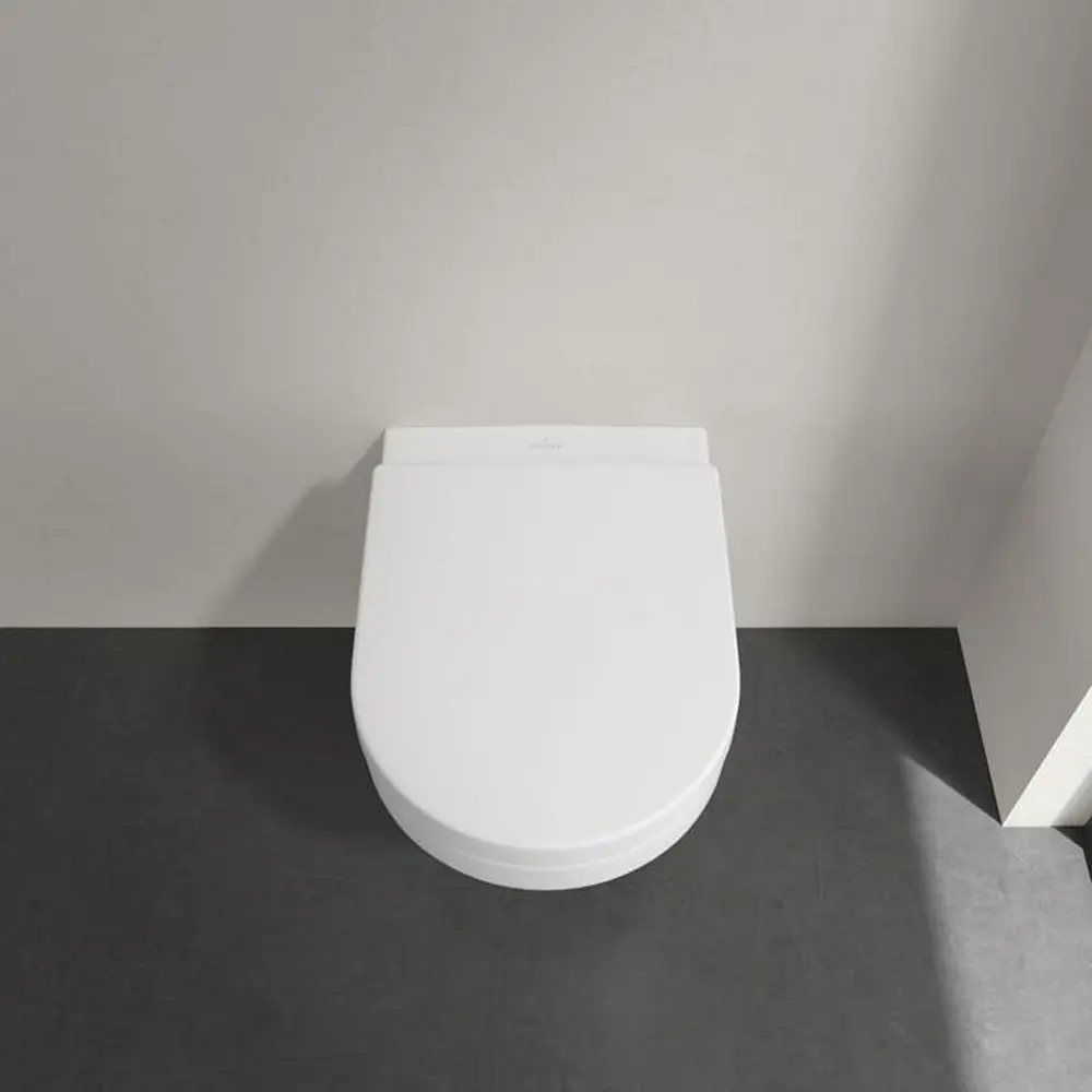Фото 5 Унитаз подвесной Villeroy & boch 00188523 безободковый с сиденьем микролифт Фото 5 Унитаз подвесной Villeroy & boch 00188523 безободковый с сиденьем микролифт