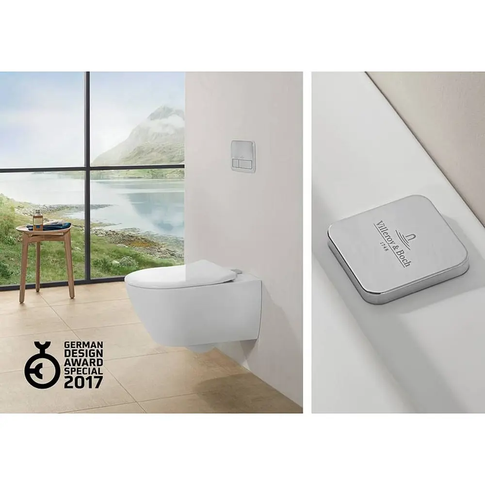 Фото 8 Унитаз подвесной Villeroy & boch 00138241 безободковый Фото 8 Унитаз подвесной Villeroy & boch 00138241 безободковый