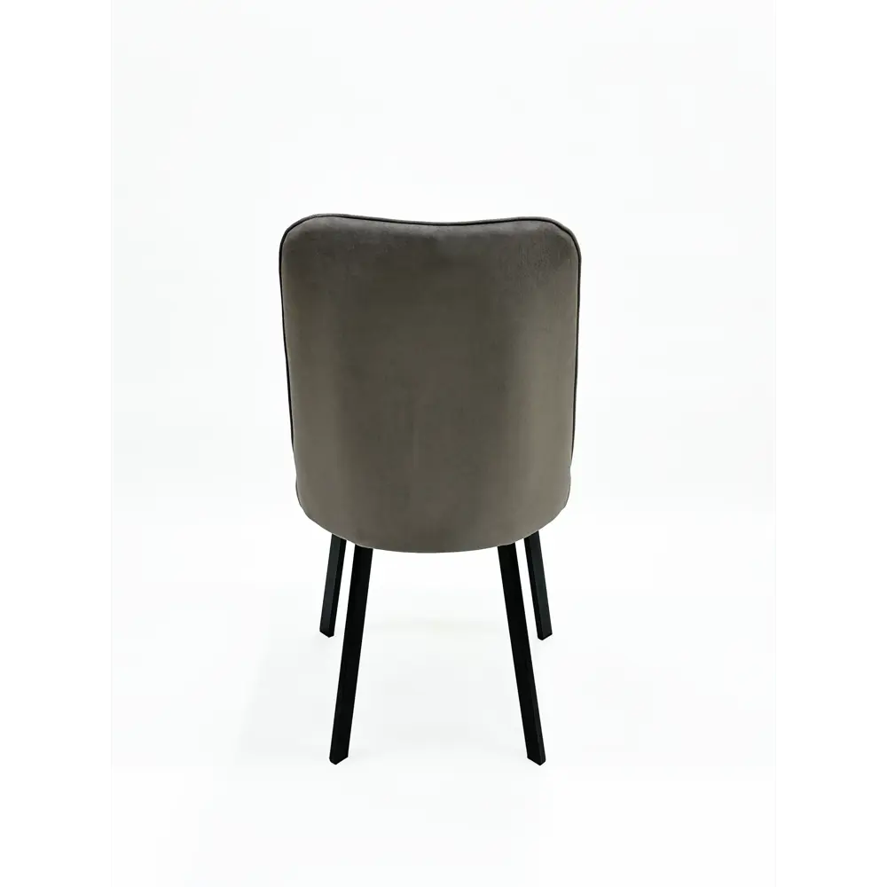 Фото 3 Кухонный стул Alfaмебель Бруно 93x45x50 см микровелюр цвет серый