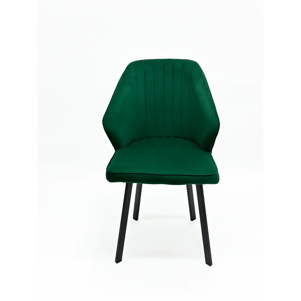 Фото 5 Кухонный стул Alfaмебель Лира 85x44x50 см микровелюр цвет изумрудный