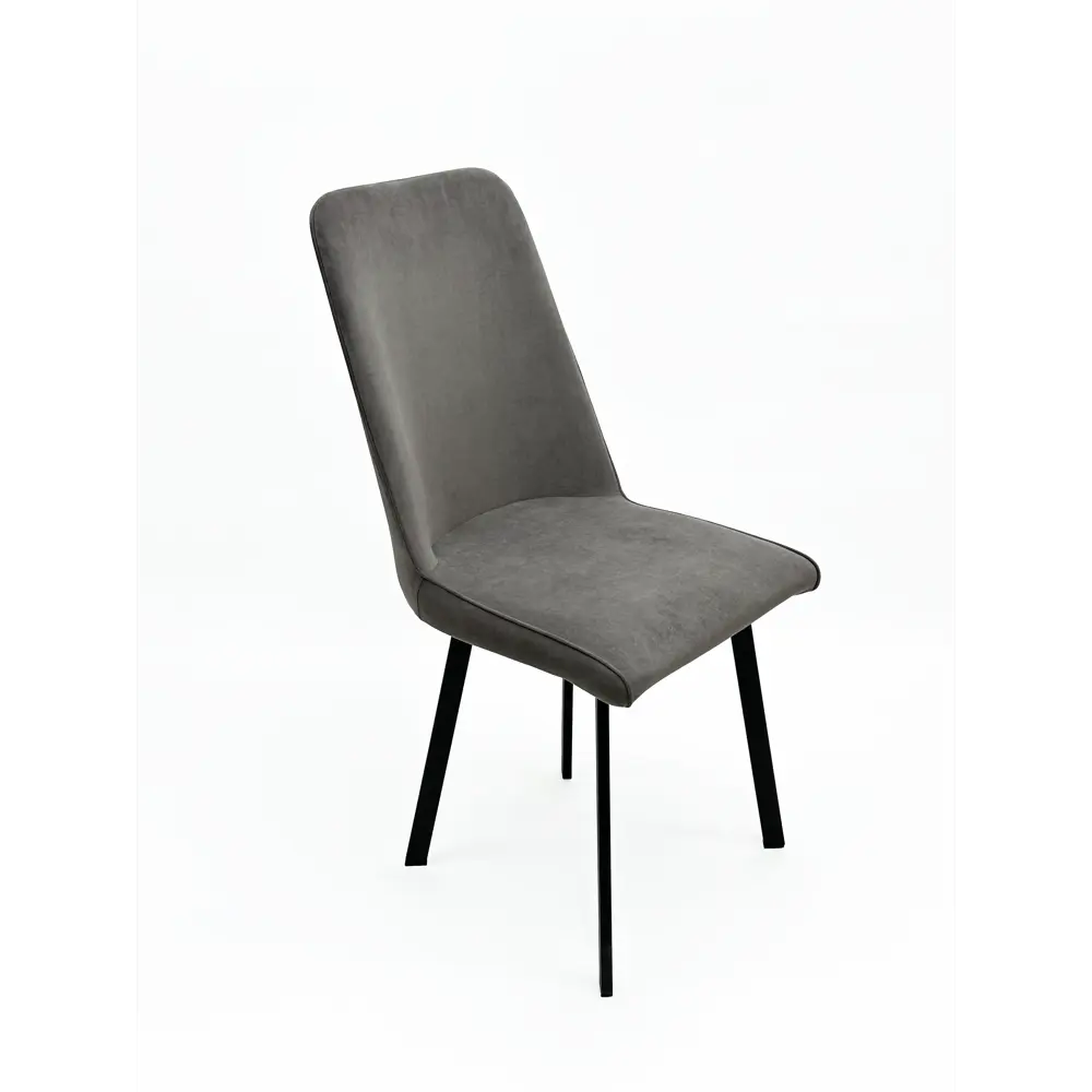 Фото Кухонный стул Alfaмебель Бруно 93x45x50 см микровелюр цвет серый