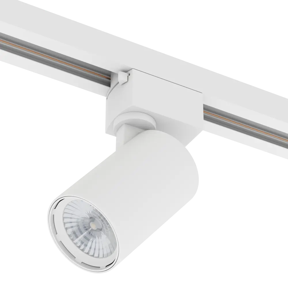 Фото Трековый светильник спот MEGALIGHT RUS 10Вт 220в Светодиодный Однофазный Нейтральный белый цвет Белый 26774 Фото Трековый светильник спот MEGALIGHT RUS 10Вт 220в Светодиодный Однофазный Нейтральный белый цвет Белый 26774