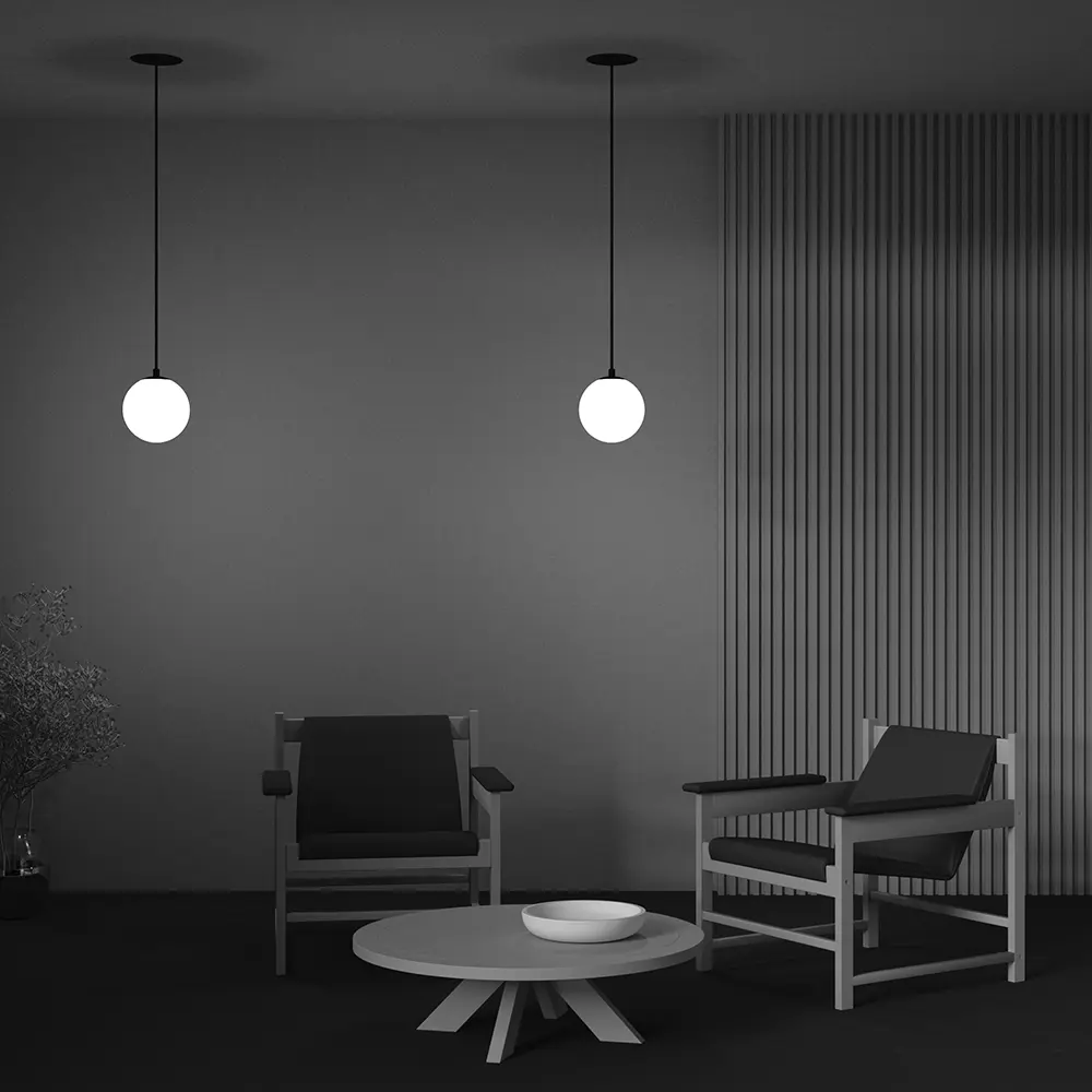 Фото 5 Светильник подвесной светодиодный Maytoni Pendant P039PL-5W3K-20INS-B 5Вт 220-240В 2 м² Пульт дистанционного управления не нужен цвет бело-черный Фото 5 Светильник подвесной светодиодный Maytoni Pendant P039PL-5W3K-20INS-B 5Вт 220-240В 2 м² Пульт дистанционного управления не нужен цвет бело-черный
