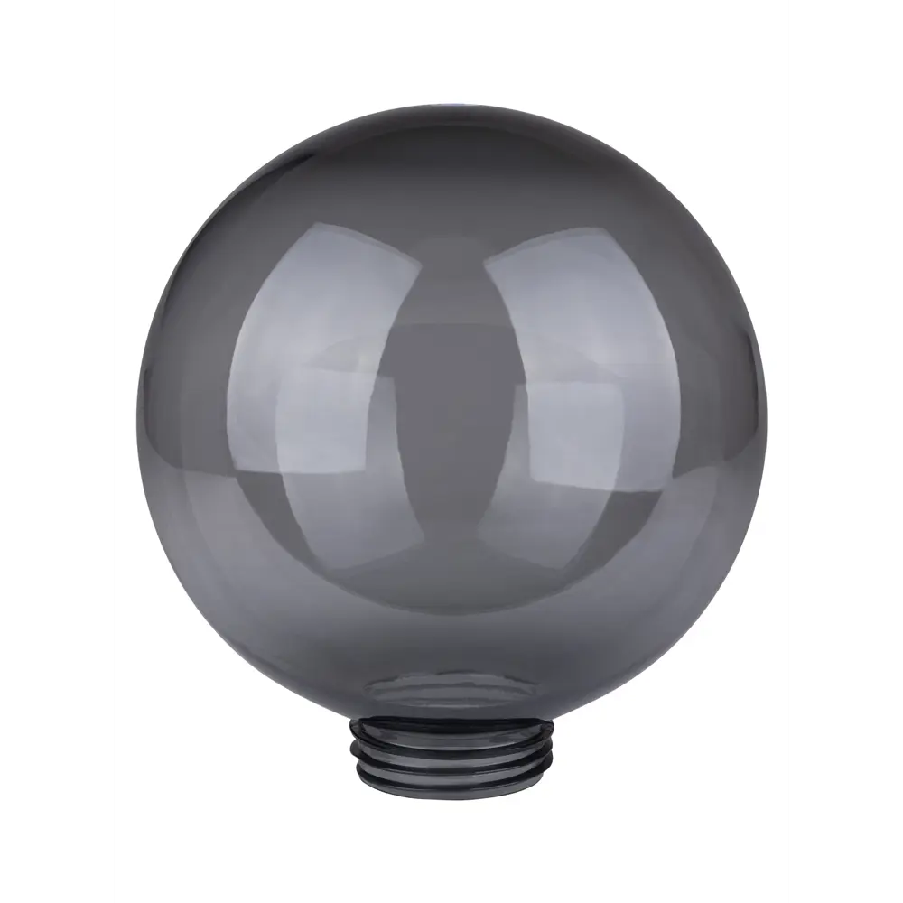 Фото Рассеиватель шар ПММА 250 мм дымчатый резьба А 85 TDM Фото Рассеиватель шар ПММА 250 мм дымчатый резьба А 85 TDM