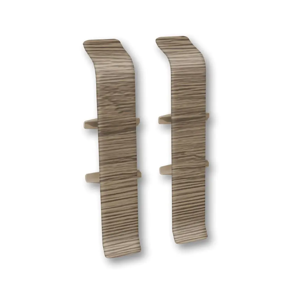 Фото Соединитель для плинтуса Deconika 205 Дуб капучино 70 мм 1 шт