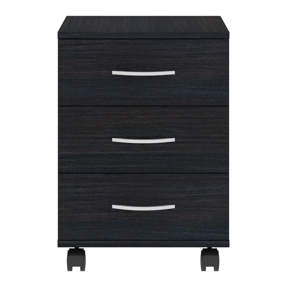 Фото 3 Тумба с выдвижными ящиками Skyland SC-3M 41x45x56 см 3 ящика ЛДСП цвет дуб юкон