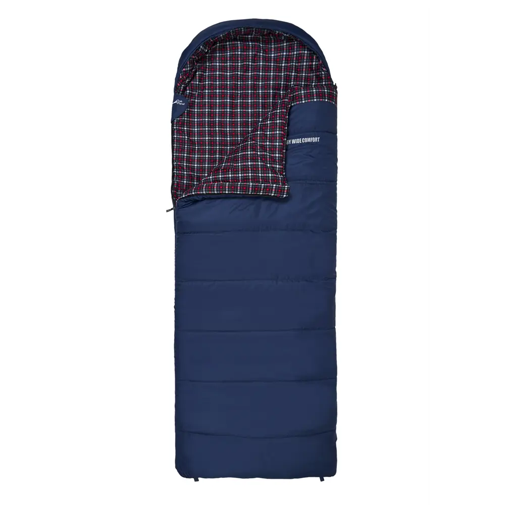 Фото 9 Спальный мешок Trek Planet Derby Wide Comfort правая молния цвет синий Фото 9 Спальный мешок Trek Planet Derby Wide Comfort правая молния цвет синий