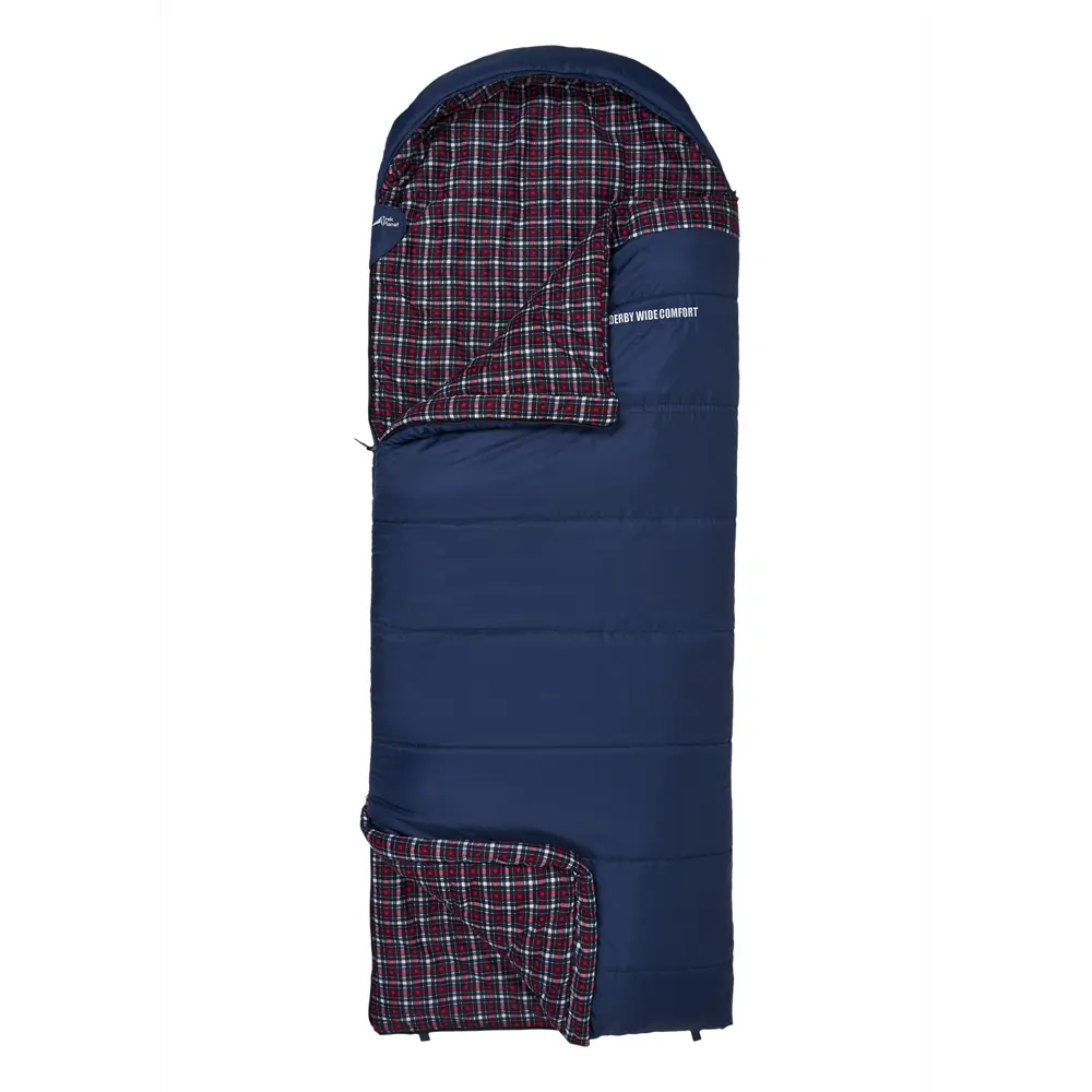 Фото 10 Спальный мешок Trek Planet Derby Wide Comfort правая молния цвет синий Фото 10 Спальный мешок Trek Planet Derby Wide Comfort правая молния цвет синий