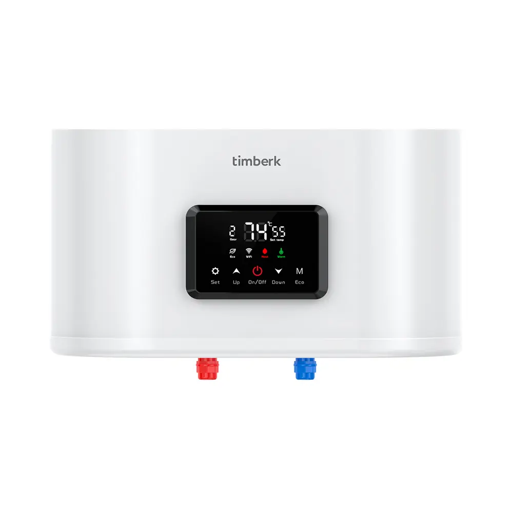 Фото 4 Накопительный водонагреватель электрический 80 л Timberk Home Intellect 2 кВт нержавеющая сталь сухой ТЭН Фото 4 Накопительный водонагреватель электрический 80 л Timberk Home Intellect 2 кВт нержавеющая сталь сухой ТЭН