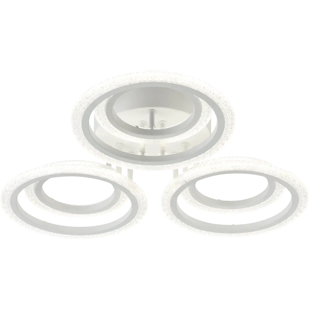 Фото Люстра потолочная светодиодная ESCADA 10215/6LED ICE 27 м² изменение оттенков белого цвет белый Фото Люстра потолочная светодиодная ESCADA 10215/6LED ICE 27 м² изменение оттенков белого цвет белый