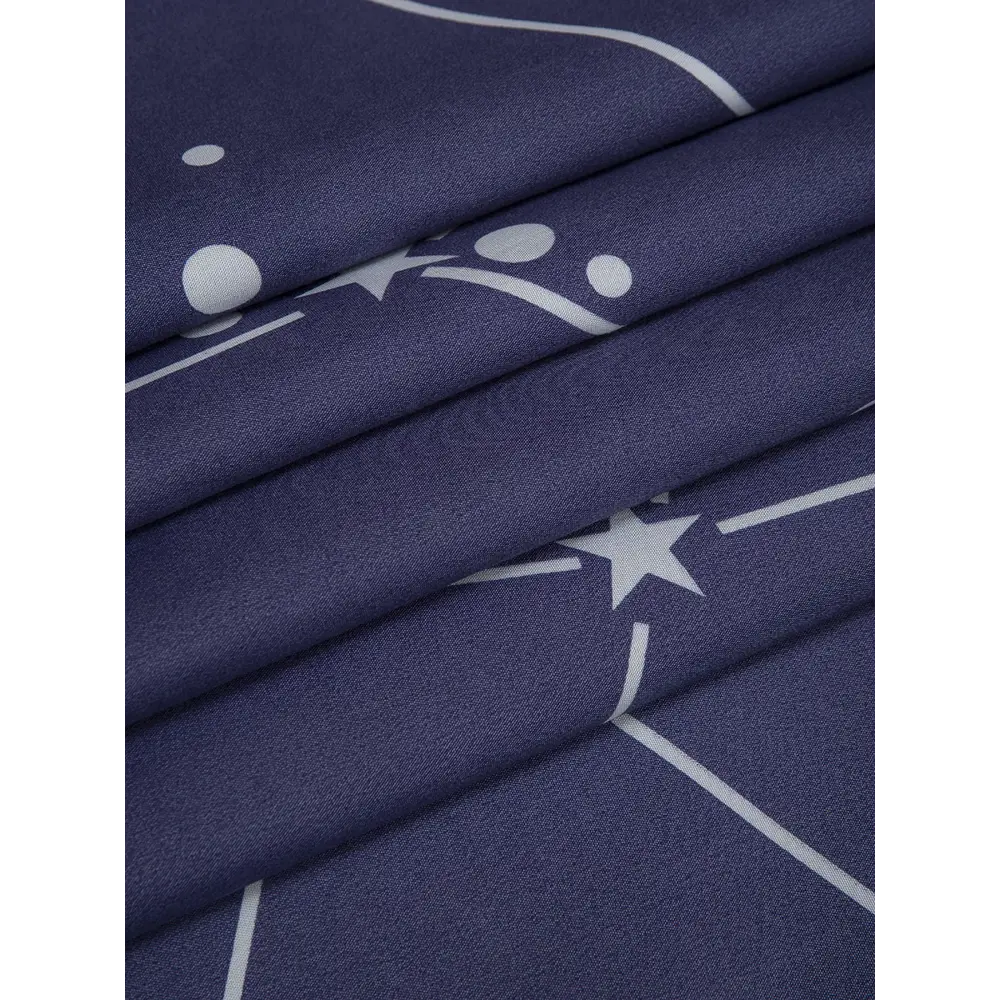 Фото Комплект постельного белья Amore Mio 31493, двуспальный, полиэстер цвет синий Фото Комплект постельного белья Amore Mio 31493, двуспальный, полиэстер цвет синий