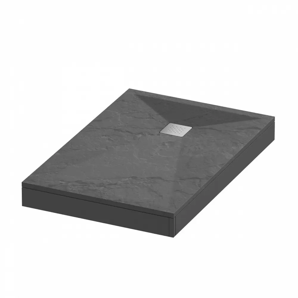Фото 3 Экран для прямоугольного поддона Grossman Strong GR-S2901201Q металлический 90x120см цвет черный Фото 3 Экран для прямоугольного поддона Grossman Strong GR-S2901201Q металлический 90x120см цвет черный