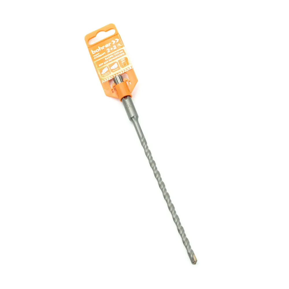 Фото Бур для перфоратора Bohrer SDS-Plus 6х210 мм 30106210 Фото Бур для перфоратора Bohrer SDS-Plus 6х210 мм 30106210