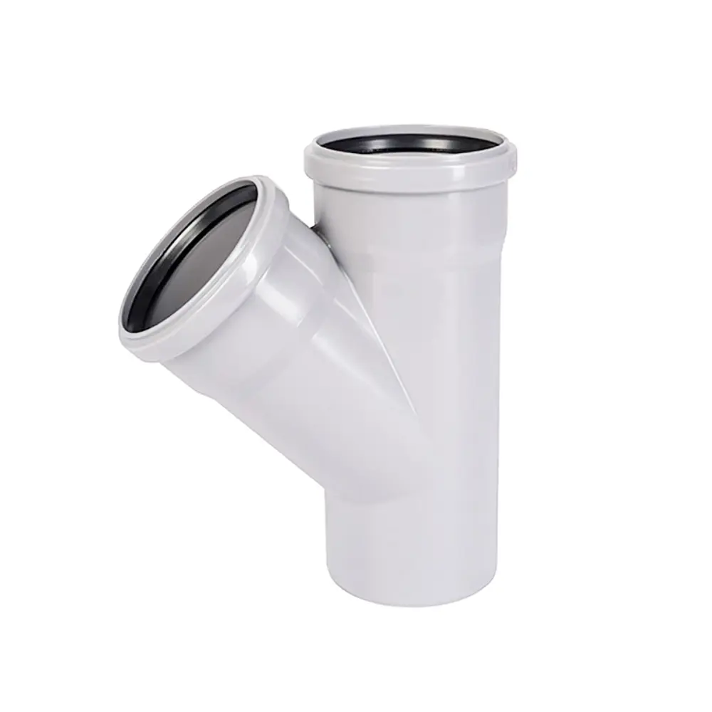 Фото Тройник Ostendorf HTEAw 50x50x45° цвет белый Фото Тройник Ostendorf HTEAw 50x50x45° цвет белый