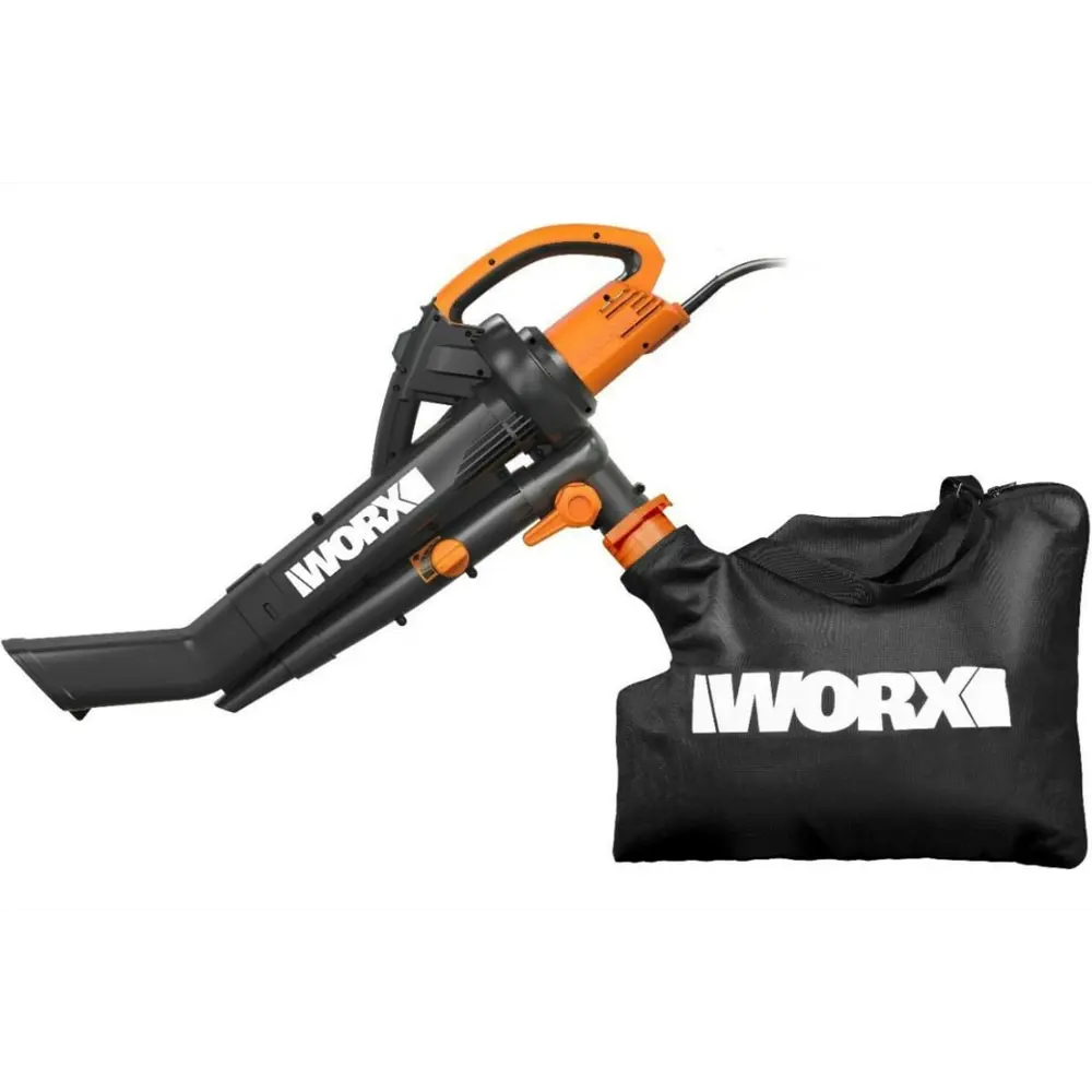 Фото 3 Пылесос-воздуходувка электрический Worx WG505E 3000Вт 45 k Фото 3 Пылесос-воздуходувка электрический Worx WG505E 3000Вт 45 k