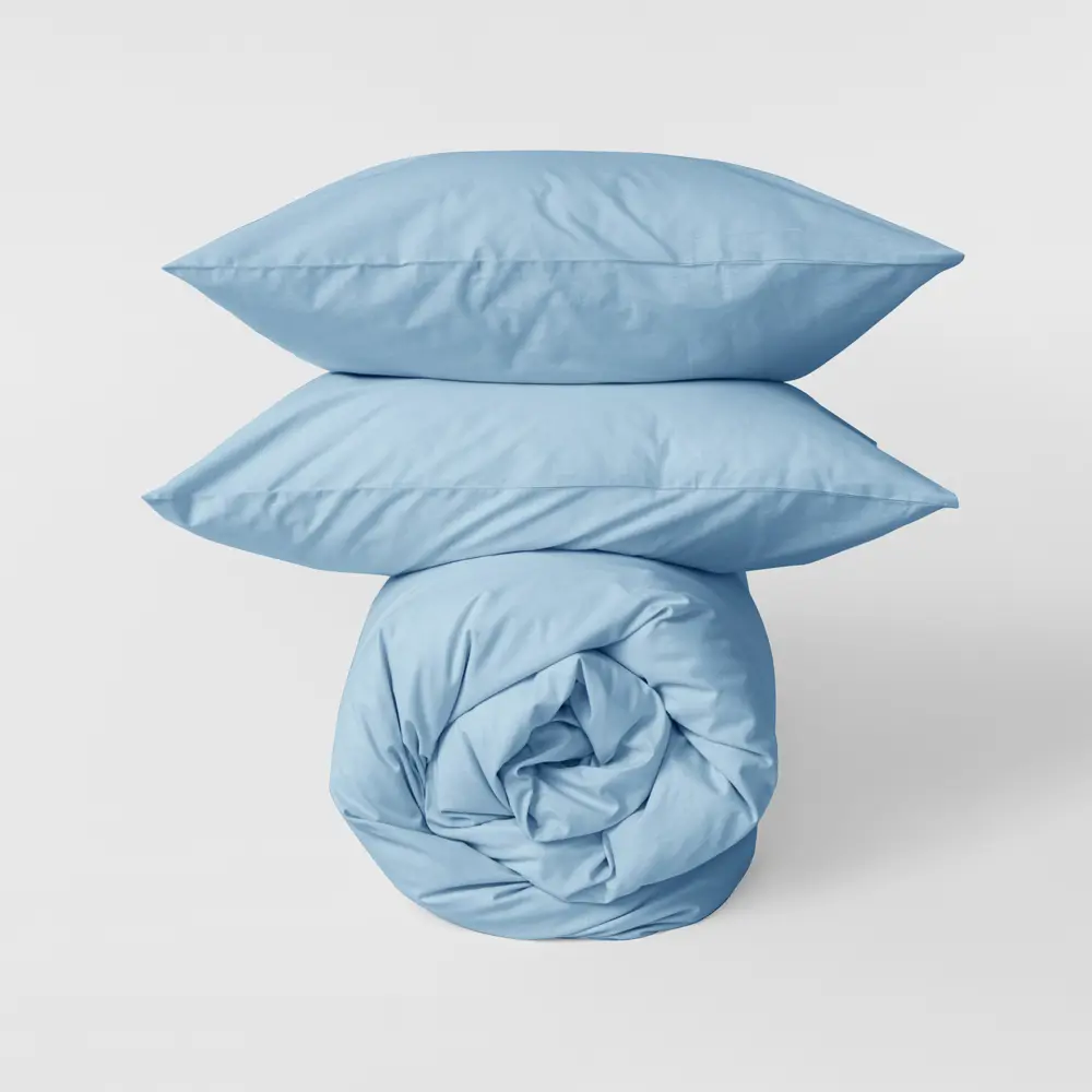 Фото Комплект постельного белья Morфeus Blue Stone p50501, полутораспальный, хлопок цвет синий Фото Комплект постельного белья Morфeus Blue Stone p50501, полутораспальный, хлопок цвет синий