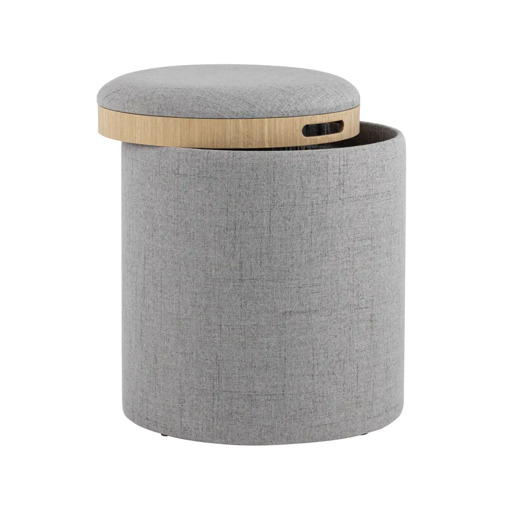 Фото 4 Пуф Stool Group Хюгге s 39x39x39 см цвет серый Фото 4 Пуф Stool Group Хюгге s 39x39x39 см цвет серый