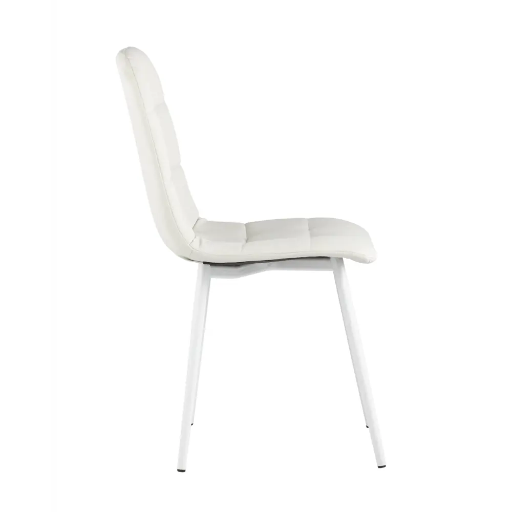 Фото 4 Стул Фабрикант fb-oliver-eco-white 93x53x45 см экокожа цвет белый Фото 4 Стул Фабрикант fb-oliver-eco-white 93x53x45 см экокожа цвет белый