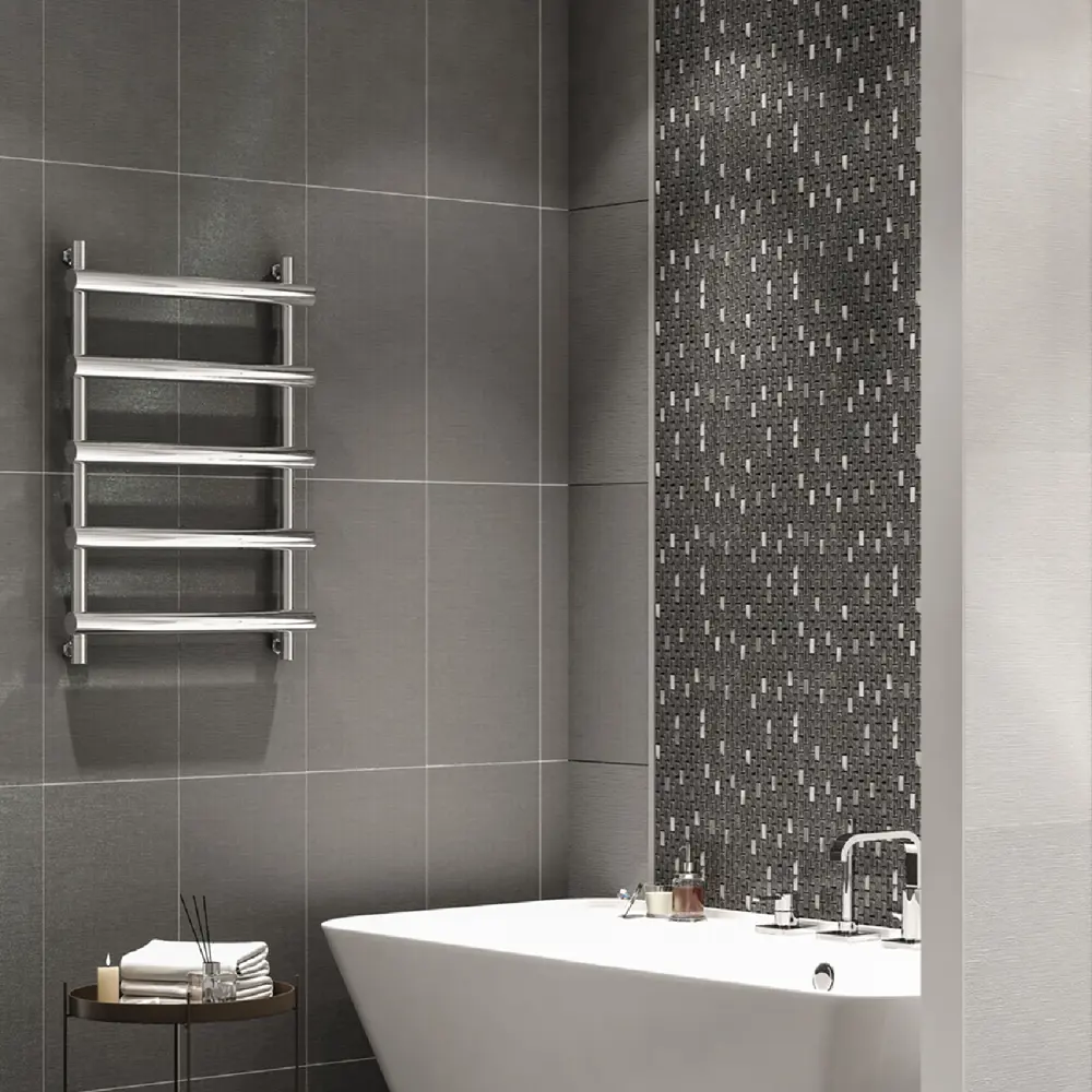 Фото Плитка настенная Azori Devore 31.5x63 см 1.59 м² текстиль цвет серый Фото Плитка настенная Azori Devore 31.5x63 см 1.59 м² текстиль цвет серый