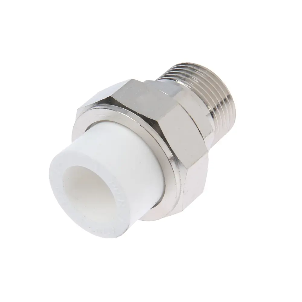 Фото 2 Муфта комбинированная TIM 3/4"x20 мм ВП-НР латунь Фото 2 Муфта комбинированная TIM 3/4"x20 мм ВП-НР латунь