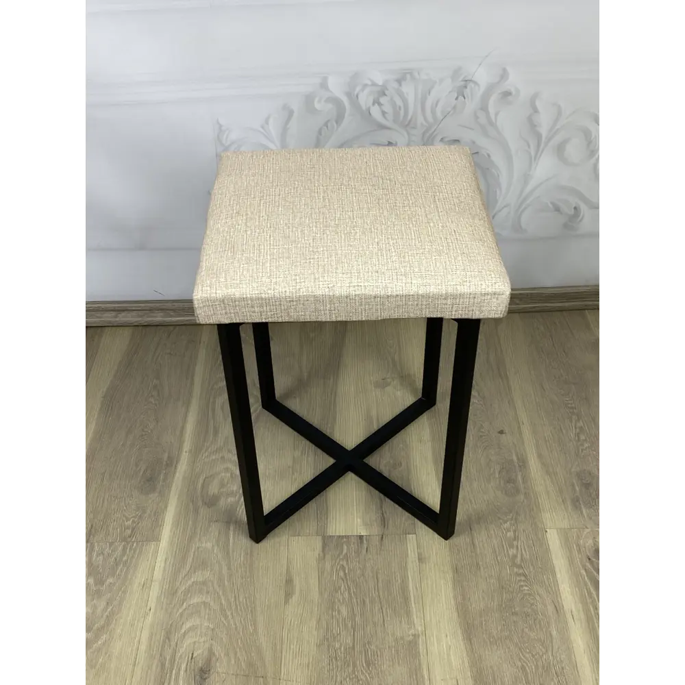 Фото 2 Табурет Solarius 202-10002 35x47x35 см дерево цвет бежевый Фото 2 Табурет Solarius 202-10002 35x47x35 см дерево цвет бежевый