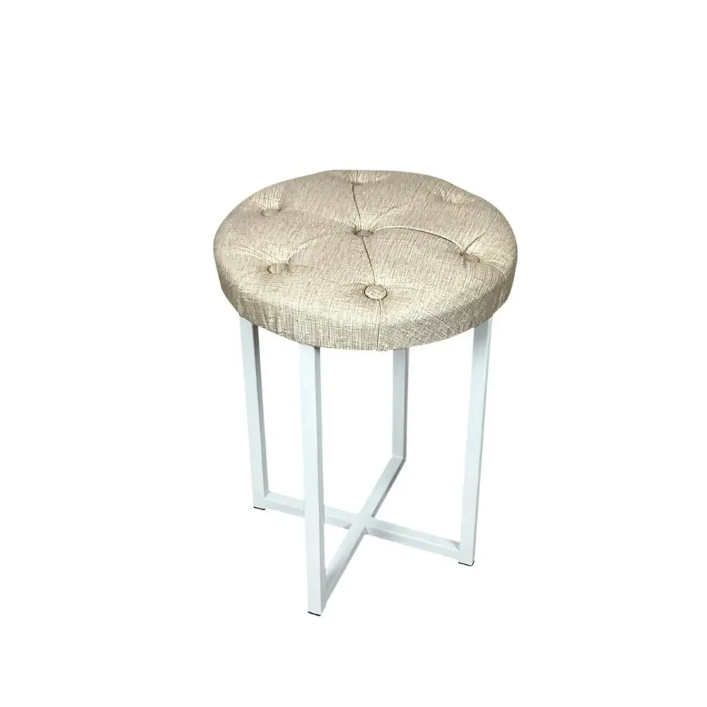 Фото Табурет Solarius 201-10006 36x49x36 см дерево цвет бежевый Фото Табурет Solarius 201-10006 36x49x36 см дерево цвет бежевый