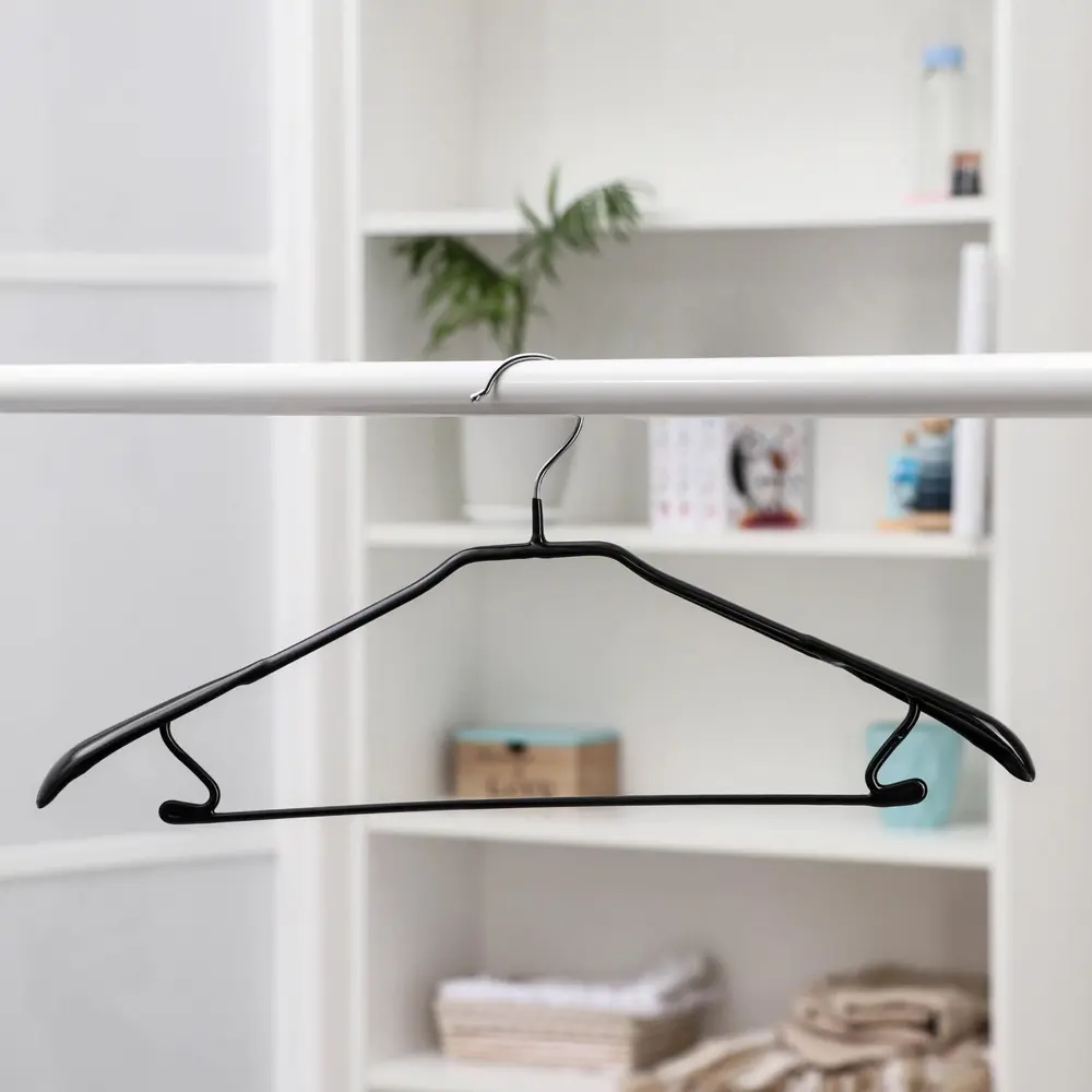 Фото Вешалка 47x21x45 см 1 шт металл цвет черный 1290715 Фото Вешалка 47x21x45 см 1 шт металл цвет черный 1290715