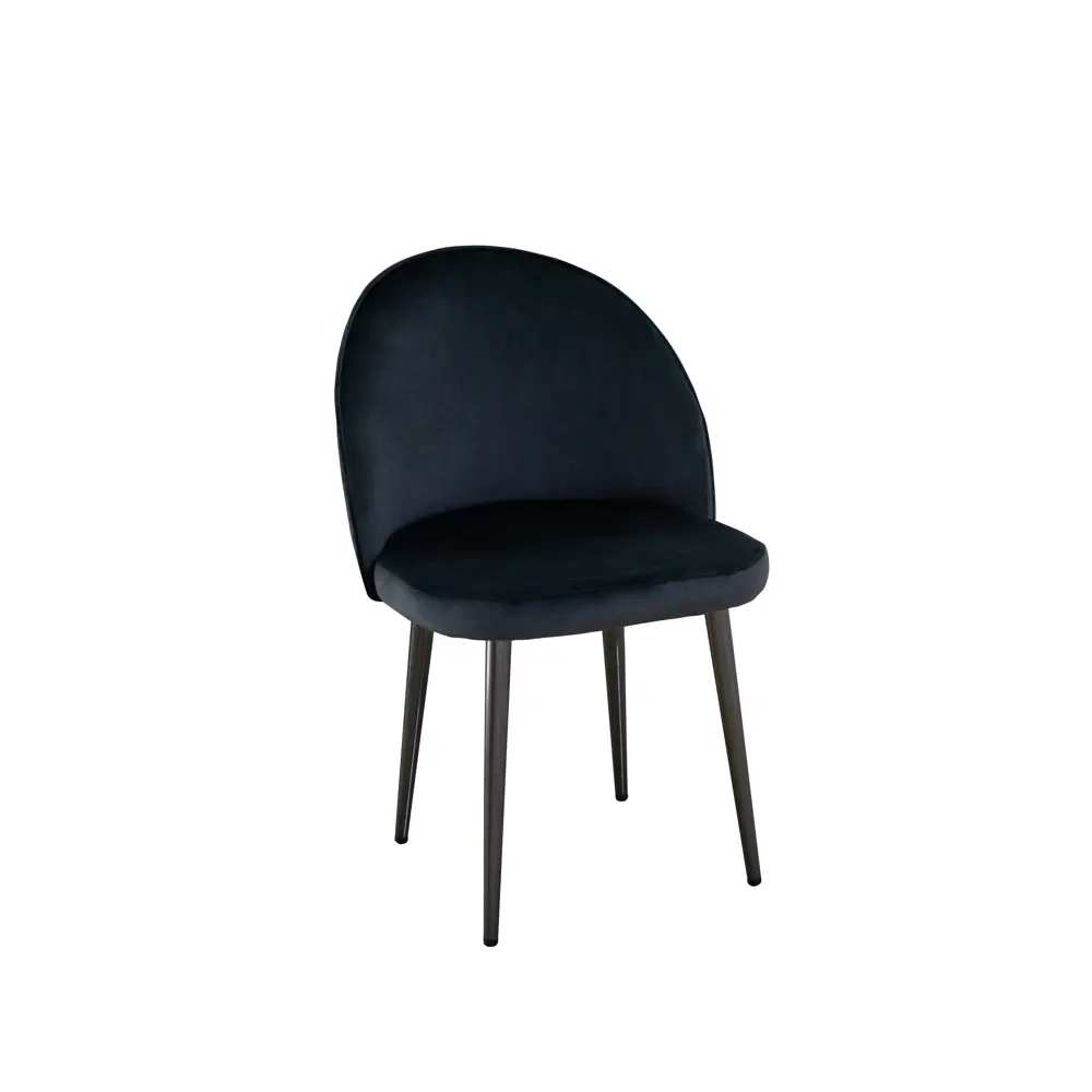 Фото 3 Кухонный стул Bascor Bm-gr-chp 80x45x48 см велюр цвет графитовый серый Фото 3 Кухонный стул Bascor Bm-gr-chp 80x45x48 см велюр цвет графитовый серый
