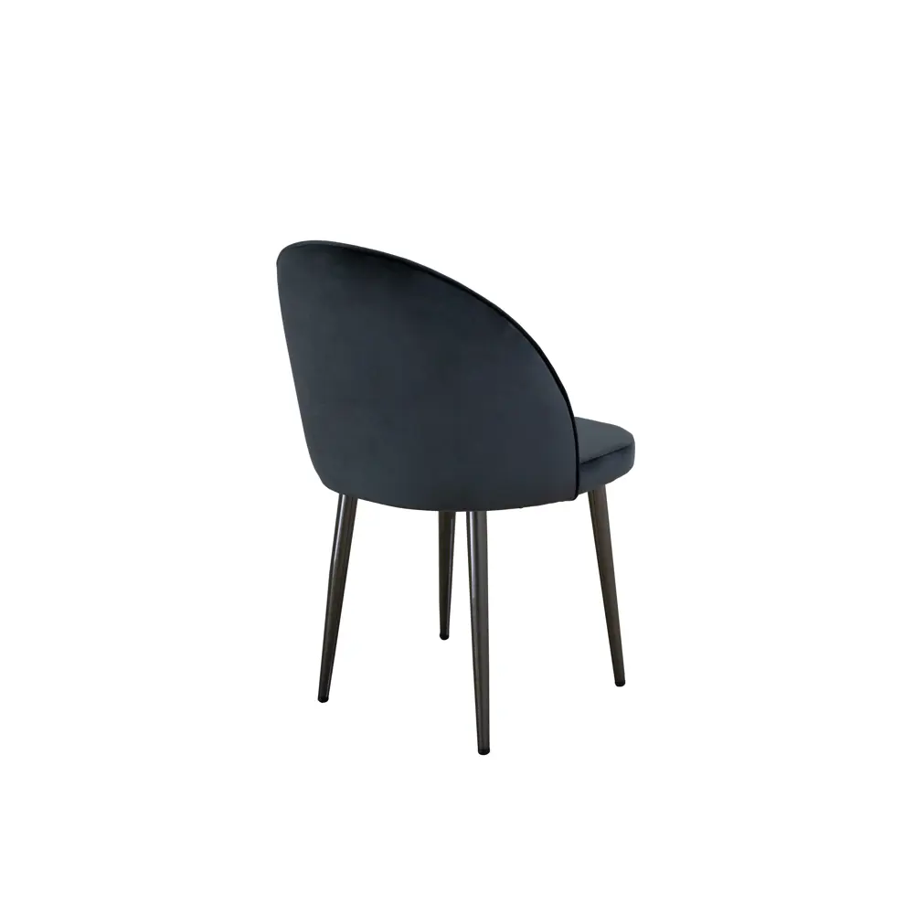 Фото 4 Кухонный стул Bascor Bm-gr-chp 80x45x48 см велюр цвет графитовый серый Фото 4 Кухонный стул Bascor Bm-gr-chp 80x45x48 см велюр цвет графитовый серый