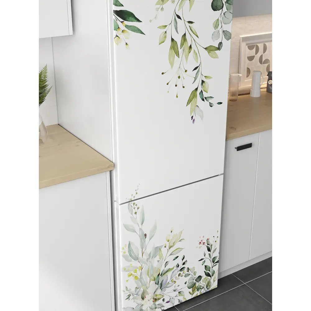 Фото Наклейка на холодильник Dekorio самоклеящаяся 61x180 см 220001598