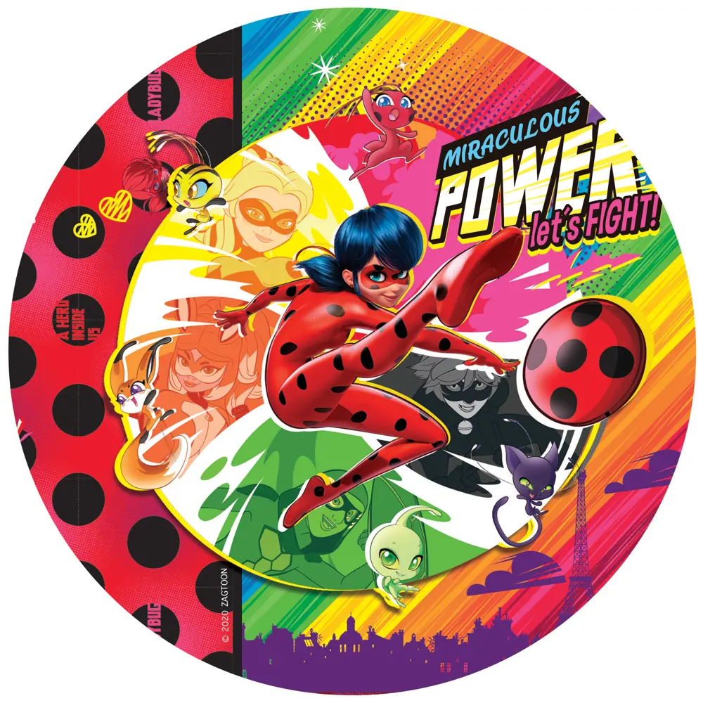 Фото 4 Набор бумажных тарелок Леди Баг и Супер-Кот №2 5 уп. Фото 4 Набор бумажных тарелок Леди Баг и Супер-Кот №2 5 уп.