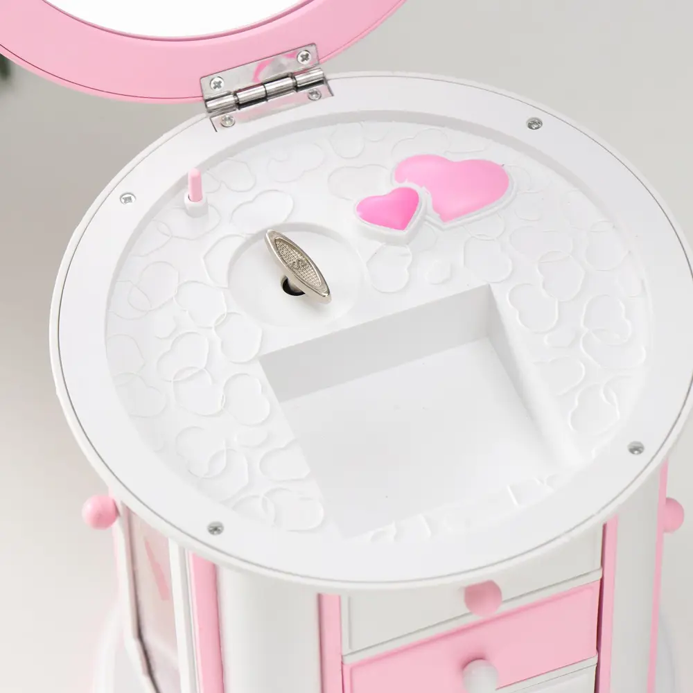 Фото 4 Шкатулка музыкальная "Комодик круглый" 17x15 см Фото 4 Шкатулка музыкальная "Комодик круглый" 17x15 см