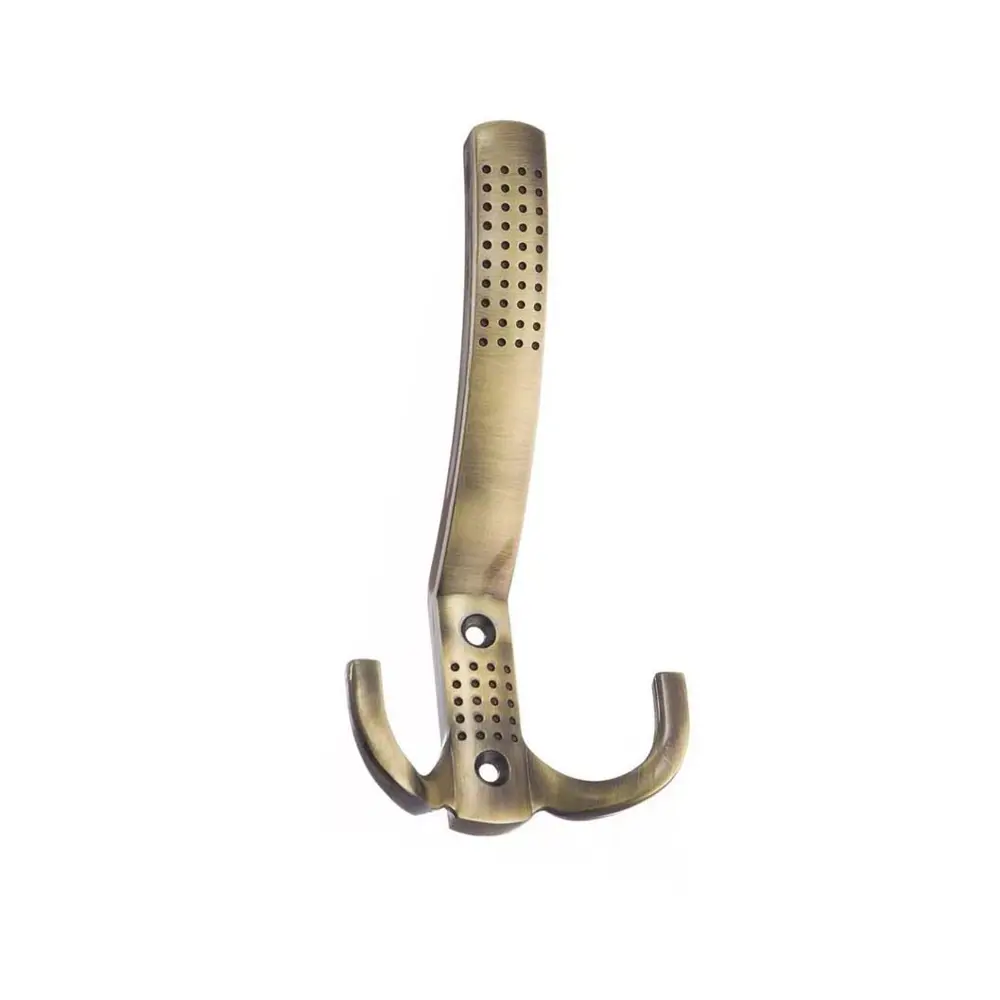 Фото Крючок для одежды Без Бренда ЦБ060949 2x3x1 см 3 крючка цвет бронза Фото Крючок для одежды Без Бренда ЦБ060949 2x3x1 см 3 крючка цвет бронза