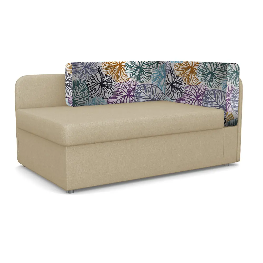 Фото Диван Фокус Компакт 33608 135x61x83 см рогожка цвет бежевый Фото Диван Фокус Компакт 33608 135x61x83 см рогожка цвет бежевый