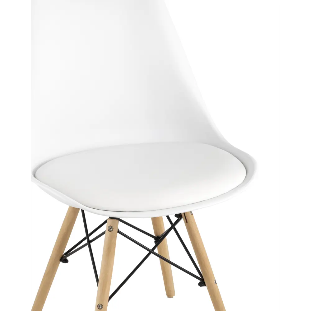 Фото 7 Стул кухонный Стул груп Y-804 white 82x43x46 см экокожа цвет белый