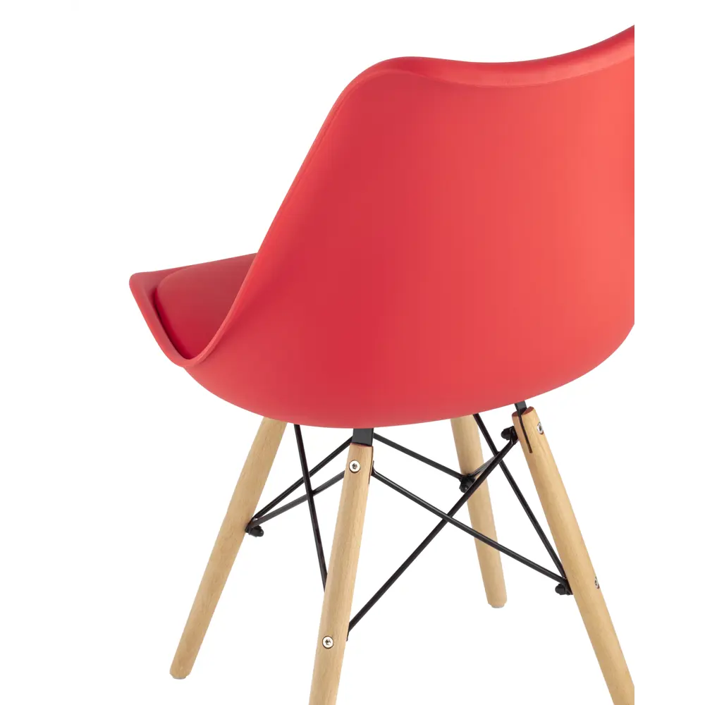 Фото 6 Стул кухонный Стул груп Y-804 Red 82x43x46 см экокожа цвет красный Фото 6 Стул кухонный Стул груп Y-804 Red 82x43x46 см экокожа цвет красный