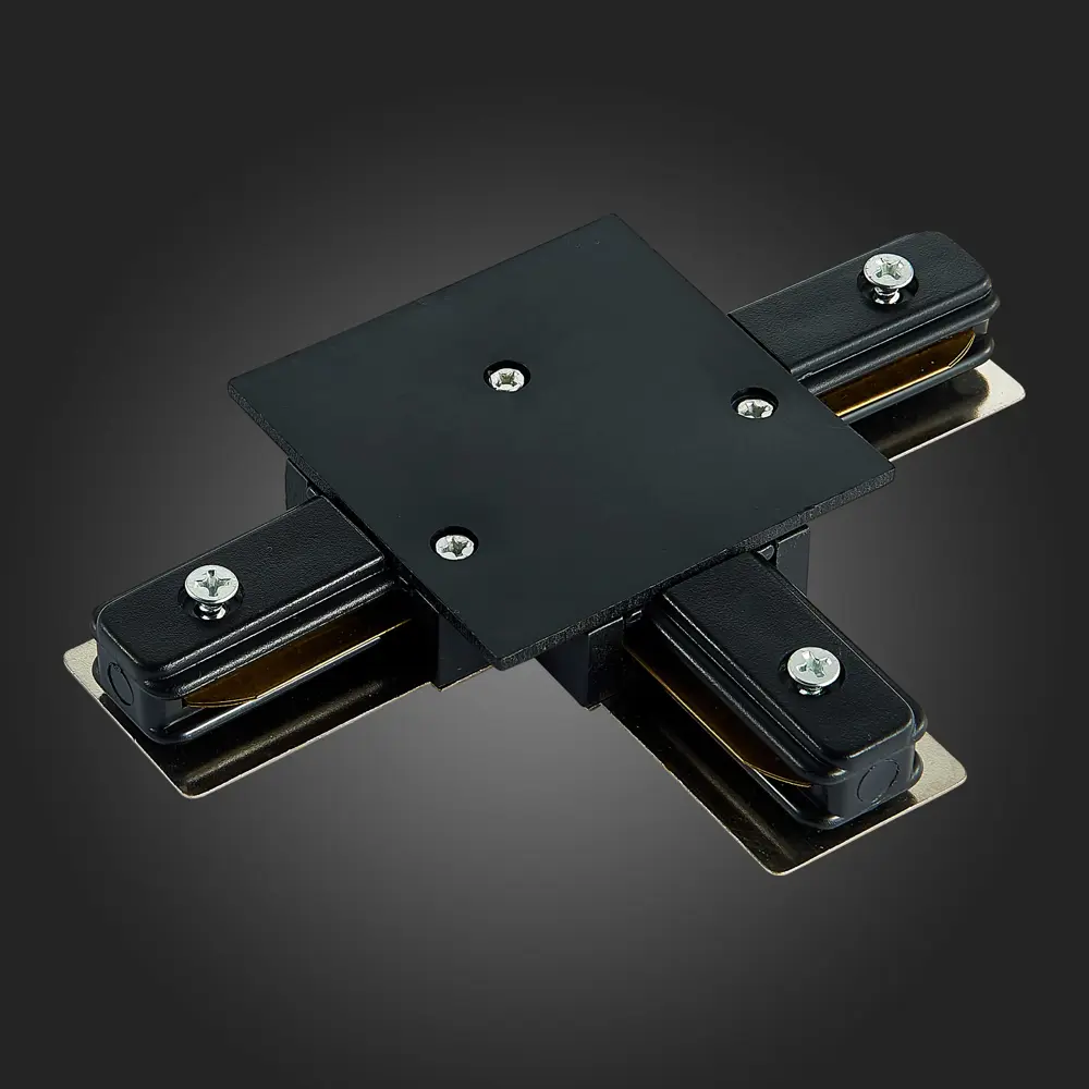 Фото 2 Коннектор T-образный ST LUCE ST013.439.00 для однофазного встраиваемого шинопровода цвет черный