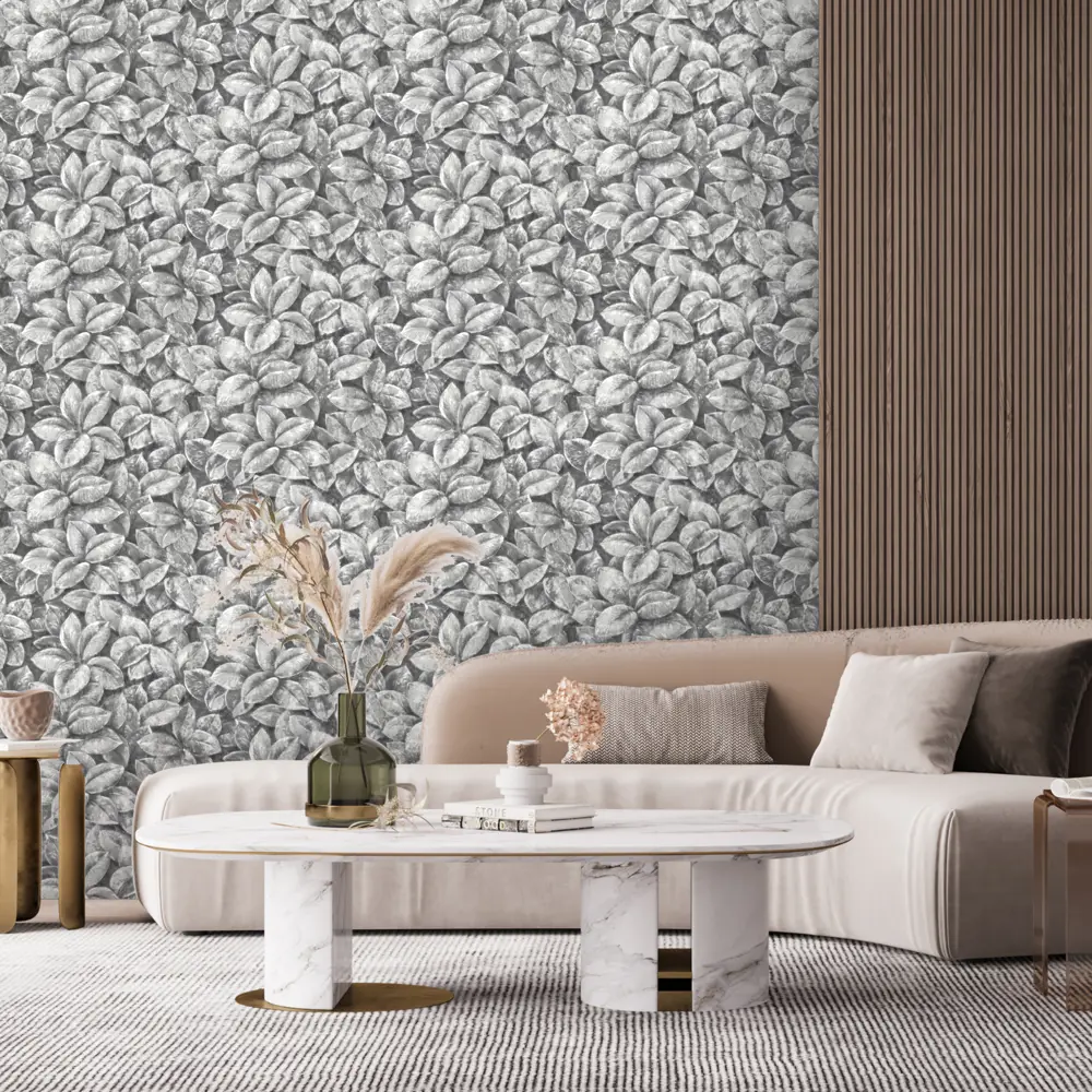 Фото 3 Обои флизелиновые Erismann Velvet серые 1.06 м ЭР60622-04 Фото 3 Обои флизелиновые Erismann Velvet серые 1.06 м ЭР60622-04
