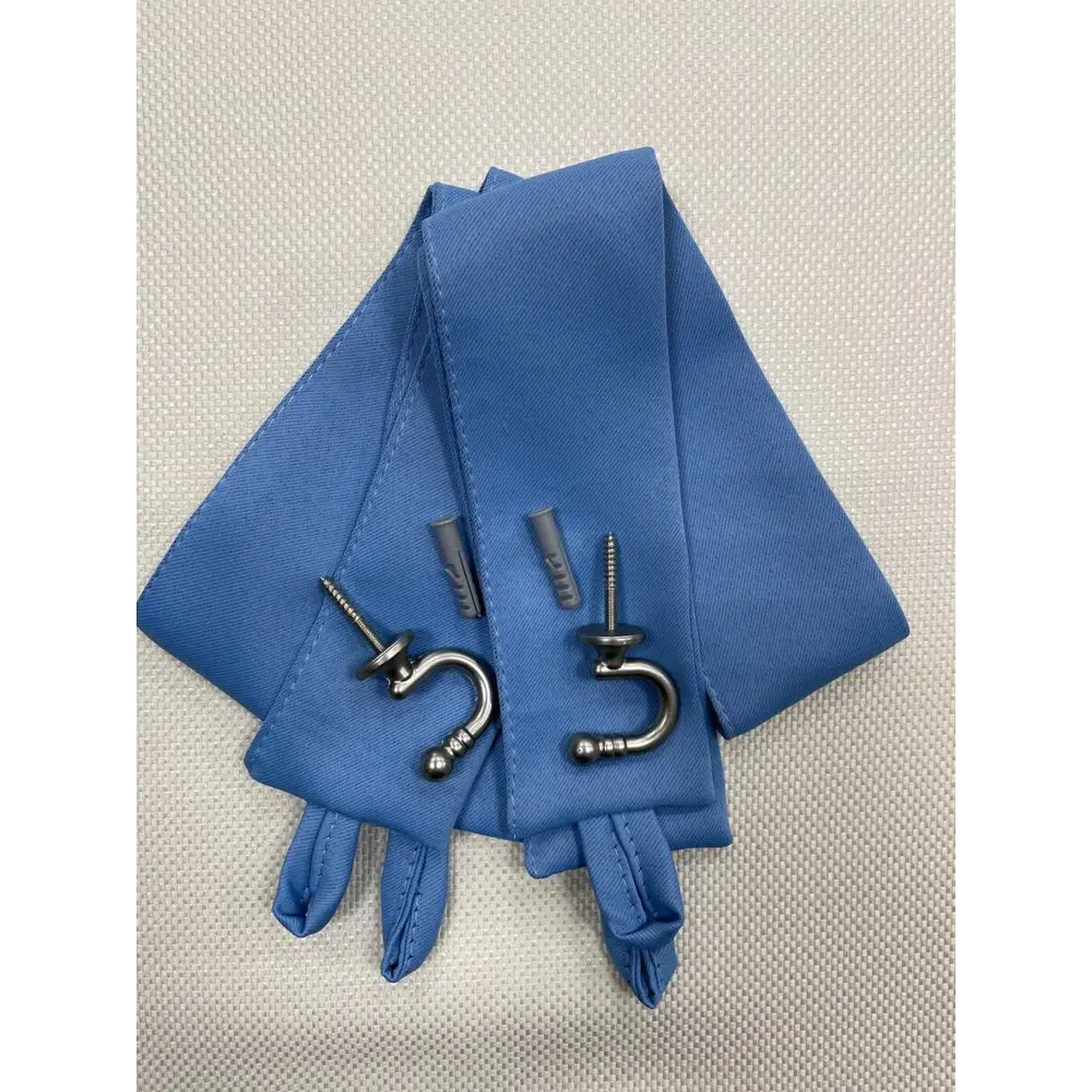 Фото Комплект подхват Блэкаут - 2 шт крючок винтовой - 2 шт голубой Фото Комплект подхват Блэкаут - 2 шт крючок винтовой - 2 шт голубой