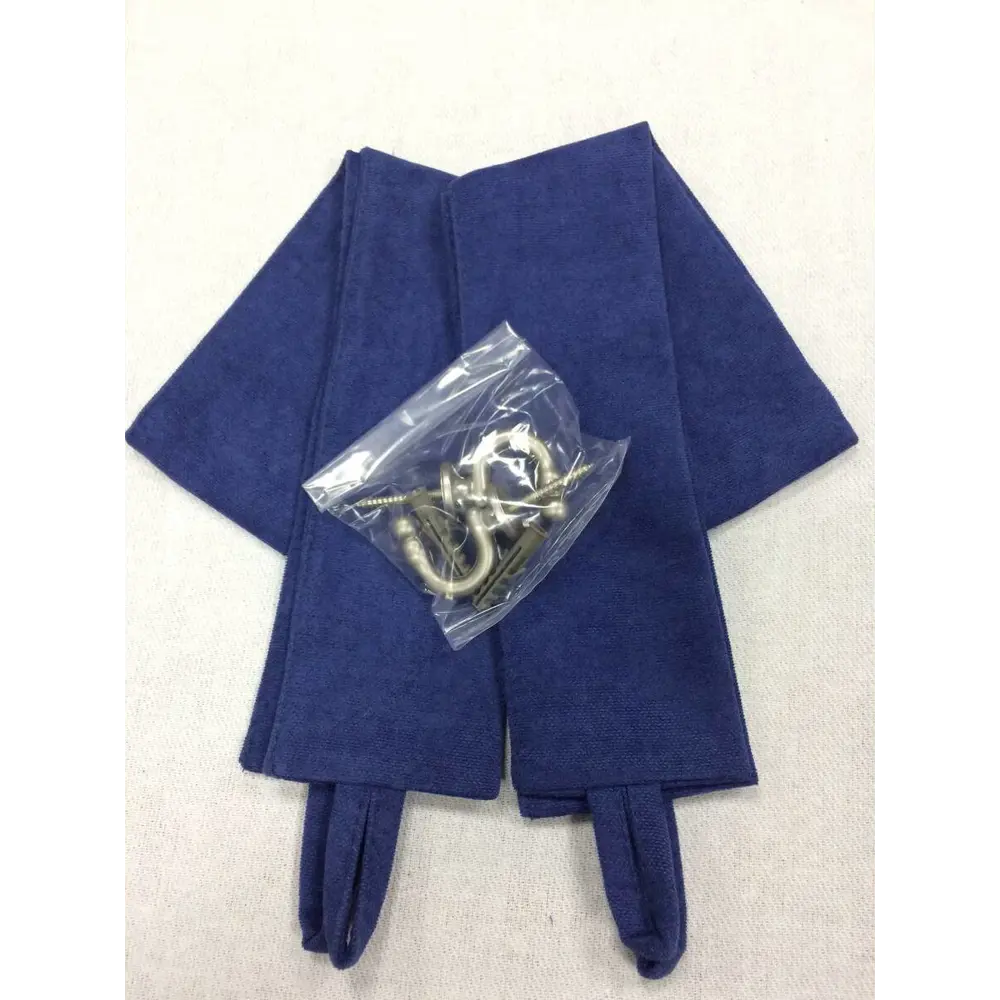 Фото Комплект подхват Канвас - 2 шт крючок винтовой - 2 шт синий Фото Комплект подхват Канвас - 2 шт крючок винтовой - 2 шт синий