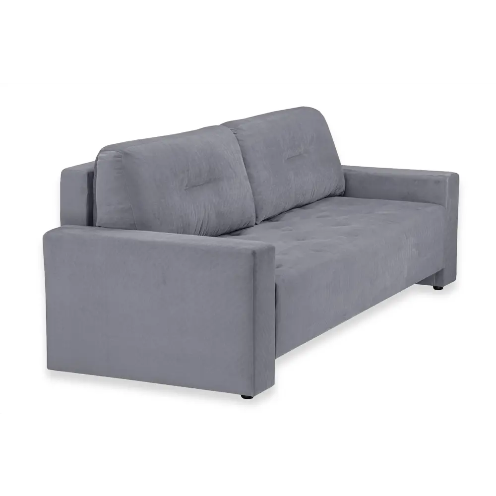 Фото 3 Диван Ramart design Хэппи 134754 238x85x100 см велюр цвет серый Фото 3 Диван Ramart design Хэппи 134754 238x85x100 см велюр цвет серый