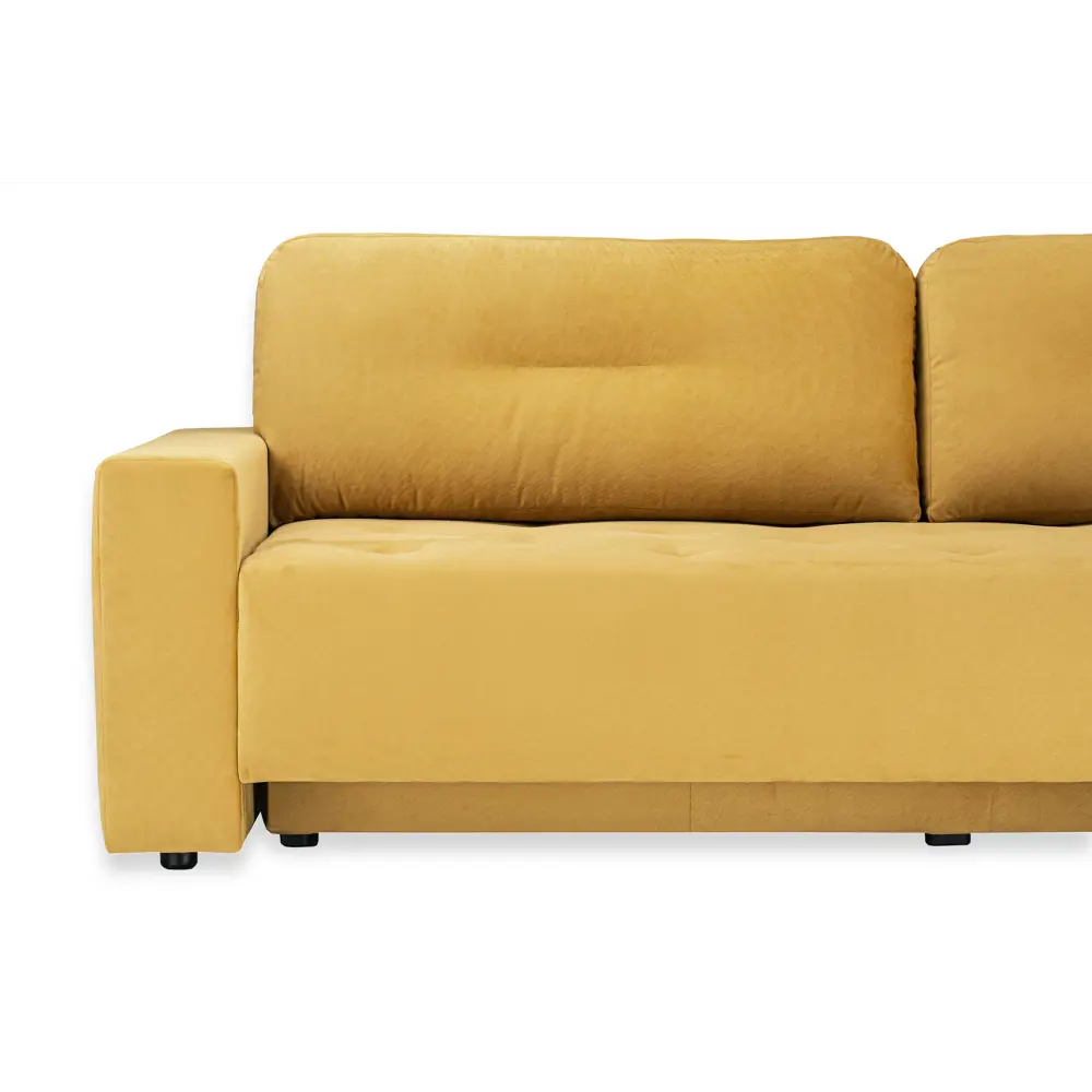 Фото 7 Диван Ramart design Хэппи 134607 238x85x100 см велюр цвет желтый Фото 7 Диван Ramart design Хэппи 134607 238x85x100 см велюр цвет желтый