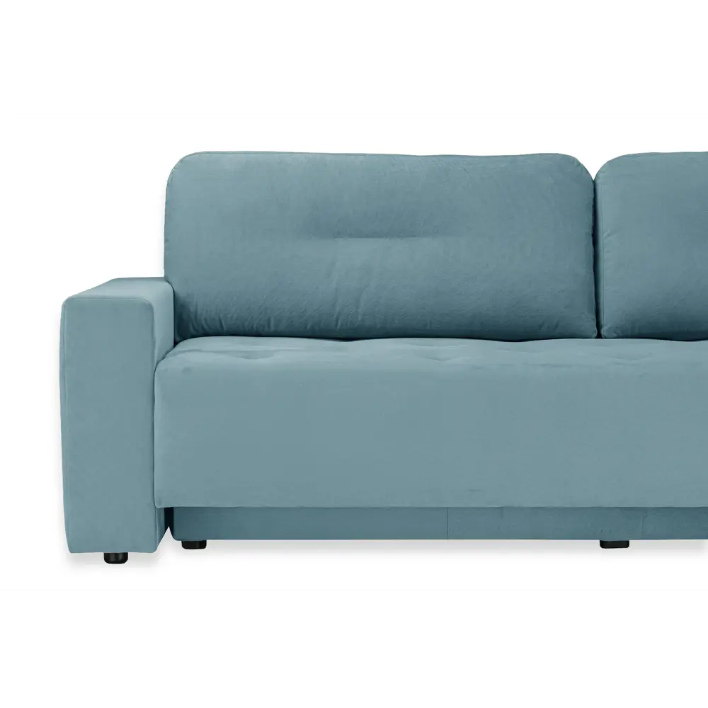 Фото 7 Диван Ramart design Хэппи 134758 238x85x100 см велюр цвет голубой Фото 7 Диван Ramart design Хэппи 134758 238x85x100 см велюр цвет голубой